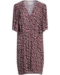 Isabel Marant - Mini Dress Viscose - Lyst