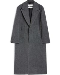 Jil Sander - Twill Coat - Lyst