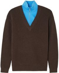 Tibi - Blend Half-Zip Sweater - Lyst