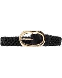 Anine Bing - Braided Leather Belt - Lyst