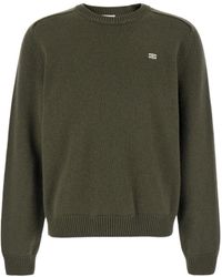 Celine - Triomphe Crew Neck Sweater - Lyst