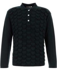 NAMACHEKO - Bird Feather Polo Shirt - Lyst