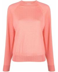 Peserico - Crewneck Long Sleeved Jumper - Lyst