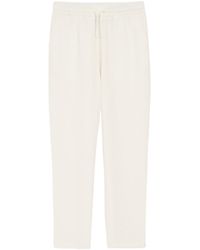 Ami Paris - Ami Logo Plaque Drawstring Pants - Lyst