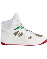 Gucci - Basket High-Top Sneakers - Lyst