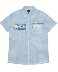 Armani Jeans - Logo Detail Shirt - Lyst