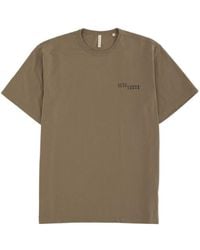 sunflower - Logo Printed Crewneck T-Shirt - Lyst