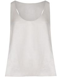 Alysi - Scoop-Neck Tank Top - Lyst