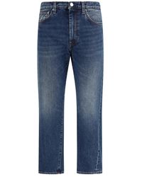 TOTEME - Washed-Effect Twisted-Seam Jeans - Lyst