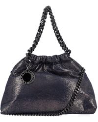 Stella McCartney - Logo Plaque Falabella Mini Drawstring Bag - Lyst