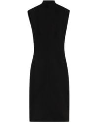 Sportmax - Open Back Alete Midi Dress - Lyst