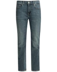 7 For All Mankind - Luxe Vintage Straight-Leg Jeans - Lyst