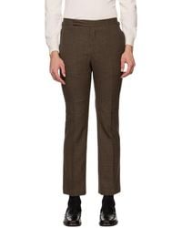 Paul Smith - Checked Tailored Trousers - Lyst
