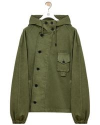 Loewe - Short Parka - Lyst