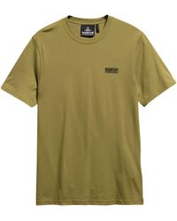 Barbour - Wovenpatch Crewneck Tshirt - Lyst