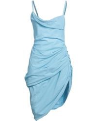 Jacquemus - Solid-Color Sleeveless Dress - Lyst