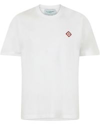 CASABLANCA - Short-Sleeved T-Shirt - Lyst