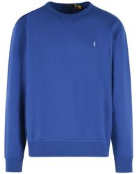 Polo Ralph Lauren - Pony Embroidered Crewneck Sweatshirt - Lyst