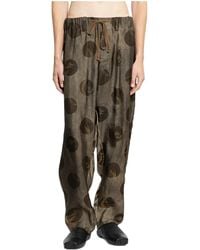 Uma Wang - Drawstring Casual Pants - Lyst