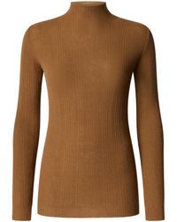 Pinko - Slim-Fit High-Neck Sweater - Lyst