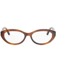 Dior - Eyewear Oval Frame Glasses - Lyst