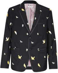 Thom Browne - Long-Sleeved Suit Coat - Lyst