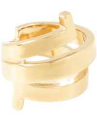Ferragamo - Ferragamo Gancini Triple-Band Ring - Lyst