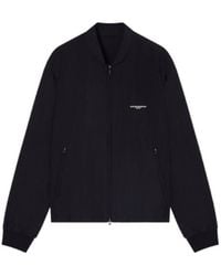 Emporio Armani - Logo Zip-Up Jacket - Lyst