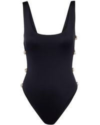 Jonathan Simkhai - Embellished Swimsuit - Lyst