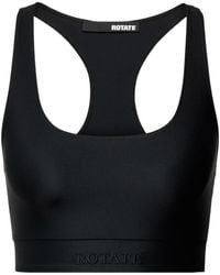 ROTATE BIRGER CHRISTENSEN - Stretch Racer Back Bra - Lyst