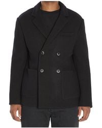Barena - Double-Breasted Peacoat - Lyst