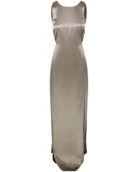 Max Mara - Draped Maxi Dress - Lyst
