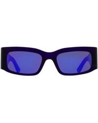 Balenciaga - Eyewear Rectangular Frame Sunglasses - Lyst