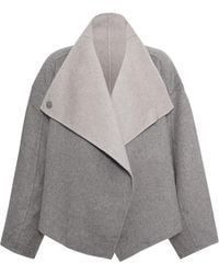 Frankie Shop - Onelle Reversible Belted Coat - Lyst