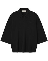 Fear Of God - Essentials Logo-Embroidered Polo Shirt - Lyst