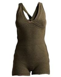 Max Mara - Knitted Sleeveless Romper - Lyst