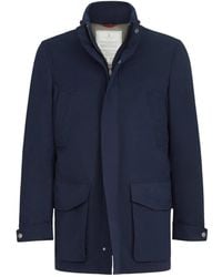Brunello Cucinelli - Water-Resistant Microfiber Parka With Thermore Padding And Packable Hood - Lyst