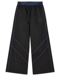 Off-White c/o Virgil Abloh - Logoband Nylon Pants - Lyst