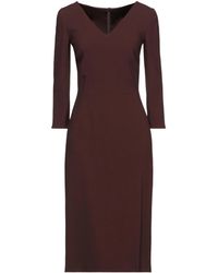 Dolce & Gabbana - Solid Color Slim-Fit Dress - Lyst