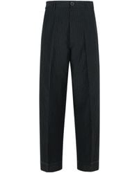 Maison Margiela - Linen Blend Trousers - Lyst
