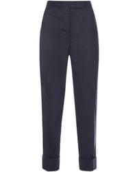 Thom Browne - Cropped Slim Leg Trousers - Lyst
