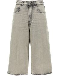 Haikure - Belle Logo Patch Bermuda Shorts - Lyst