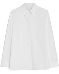 Jil Sander - Monday Long-Sleeved Poplin Shirt - Lyst