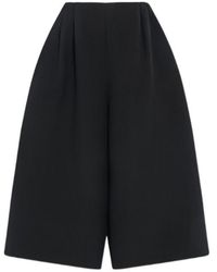 The Row - Fauna Pleated Tailored Shorts - Lyst