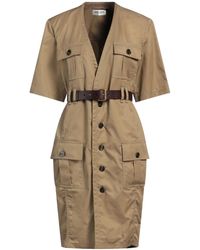 Saint Laurent - Pockets Shirt Dress - Lyst
