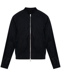 Officine Generale - Cory Raglan-Sleeve Bomber Jacket - Lyst