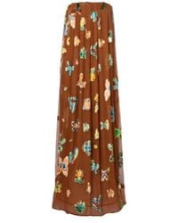 ALÉMAIS - Silk-Blend Gown - Lyst
