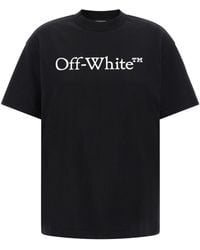 Off-White c/o Virgil Abloh - 'Big Logo Bookish' T-Shirt - Lyst