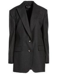 Dolce & Gabbana - Minimalist Singlebreasted Blazer - Lyst