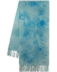 Acne Studios - Tie-Dye Logo Patch Scarf - Lyst